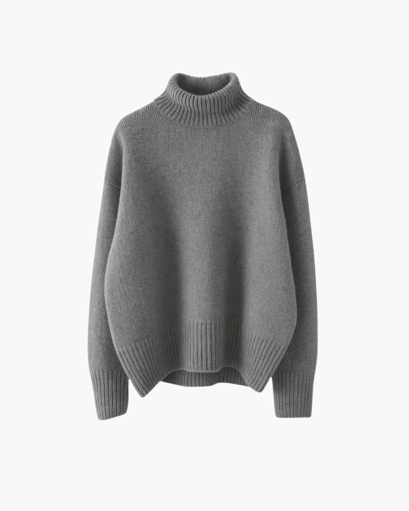 Karolina | Sweter z wysokim kołnierzem