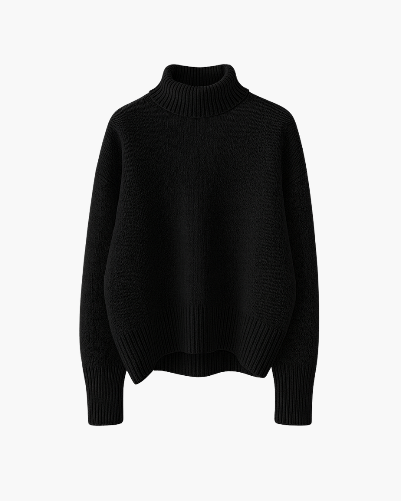 Karolina | Sweter z wysokim kołnierzem