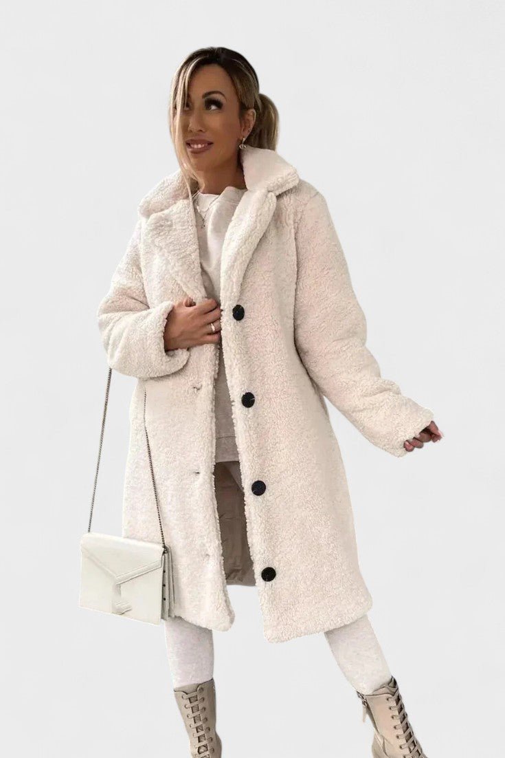 Katarzyna | Kurtka teddy w eleganckim stylu